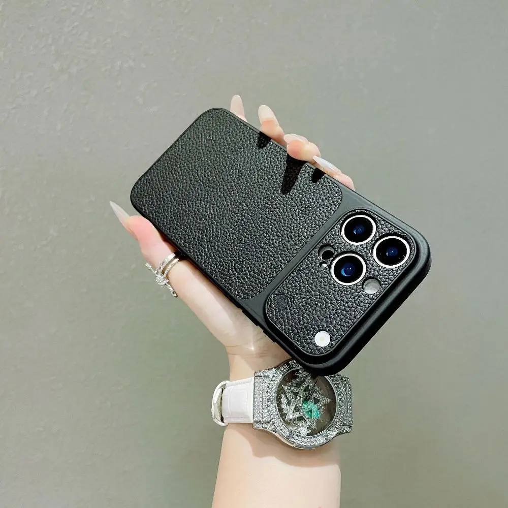 Fashion Solid Color Phone Case for iPhone 12 13 14 15 16 17 Pro Max with Protective Cover
