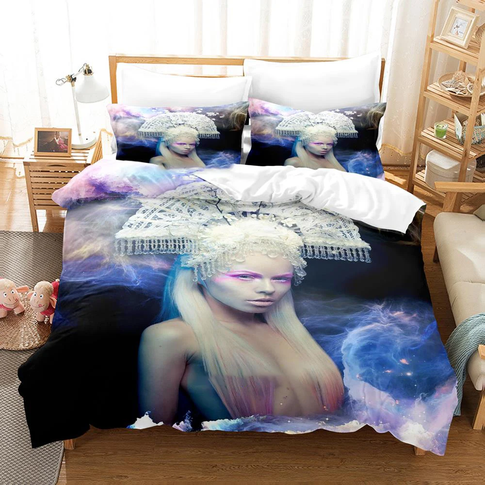 2024 Kerli Anime Print Adult Boys Bedding Set Single Twin Full Queen King Size Duvet Cover Set Bedroom Popular