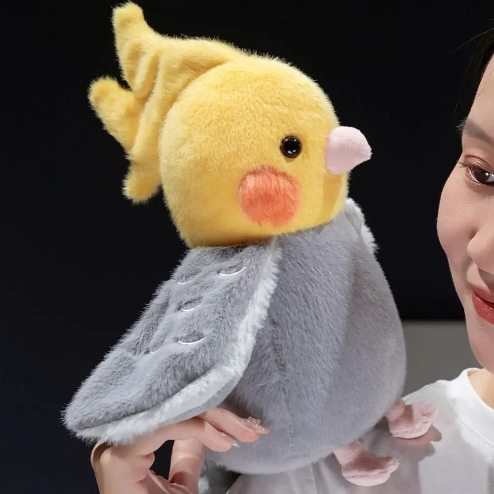 Pillow Stuffed Animals Stuffed Bird Home Decor Cartoon Parrot Kawaii 25CM Stuffed Parrot Festival Gift