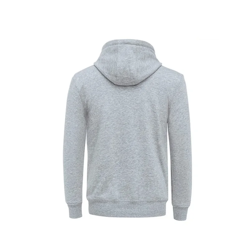 450g Men's Spring 100% Cotton Hoodies Custom Letter Quick Dry Hip Hop Plain Hooded Pullovers Winter Fleece Lined Sweater Jumpers