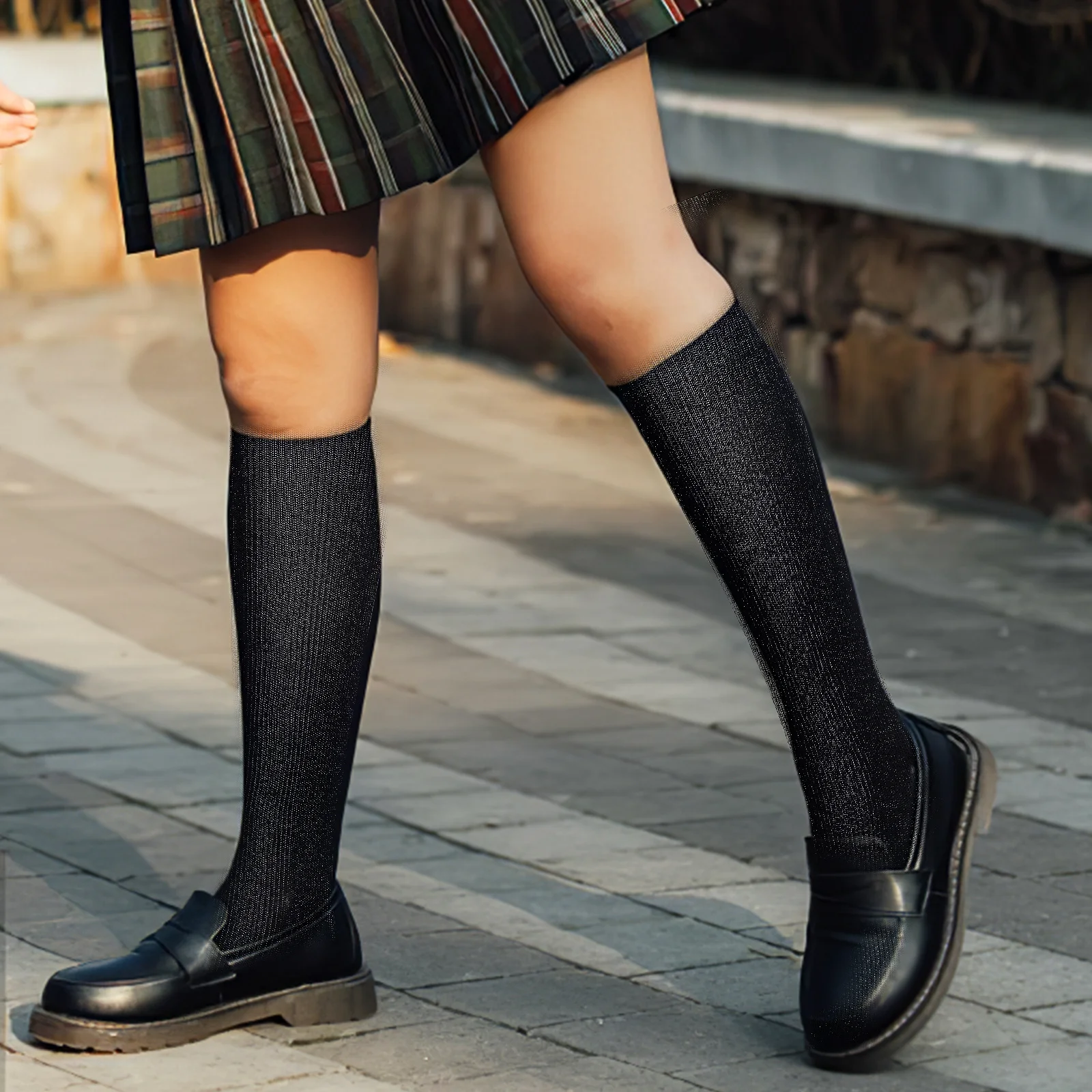 

6Pairs Compression Socks Sports Compression Stockings Unisex Thigh High Athletic Socks Breathable Moisture Wicking Fatigue