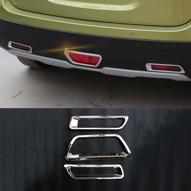 

For Suzuki Sx4 S-cross 2014 2016 2015 2017 2018 Rear Fog Brake Lights Cover Lamp Protector 3d Sticker Car Accessories Auto Parts
