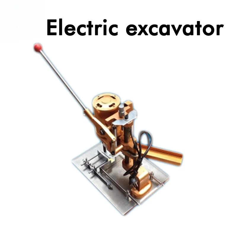 New 1PC Electric Excavator DK-150 Tag / Paper Bag / Plastic Bag Punching Machine Electric Drilling Machine 220V 120W