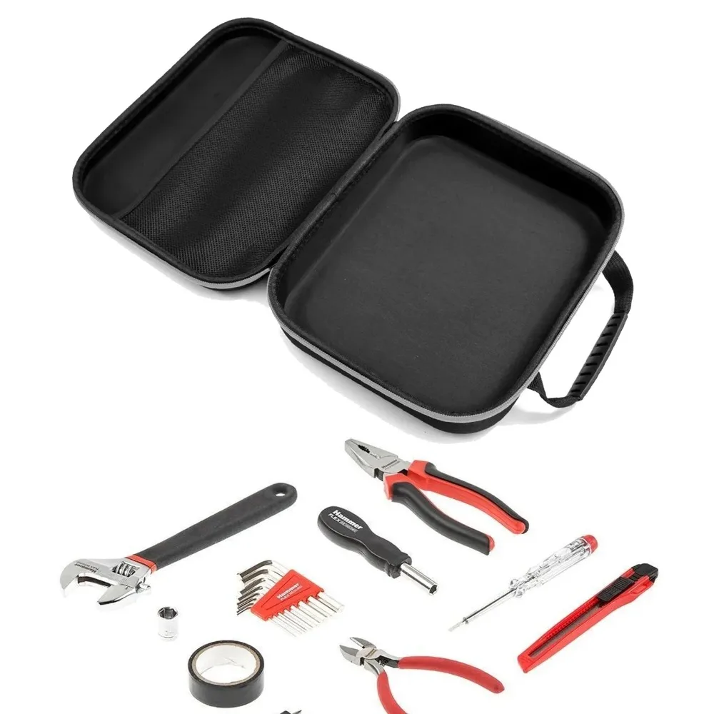 Tool Bag Shockproof Tool Box Waterproof Large Capacity Electric Drill Carry Case Oxford Cloth Bag for Electrician Hardware