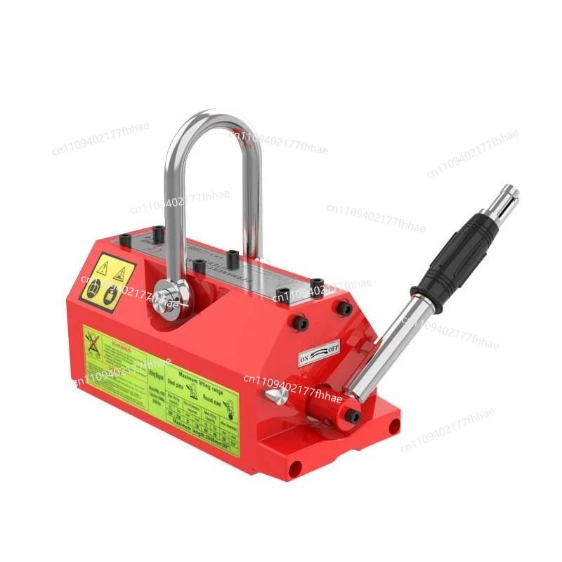 Hoist Strong Magnetic Crane Industrial 400/600KG Suction Cup 1/2/3/5 Tons Magnet Round Steel Plate Sling