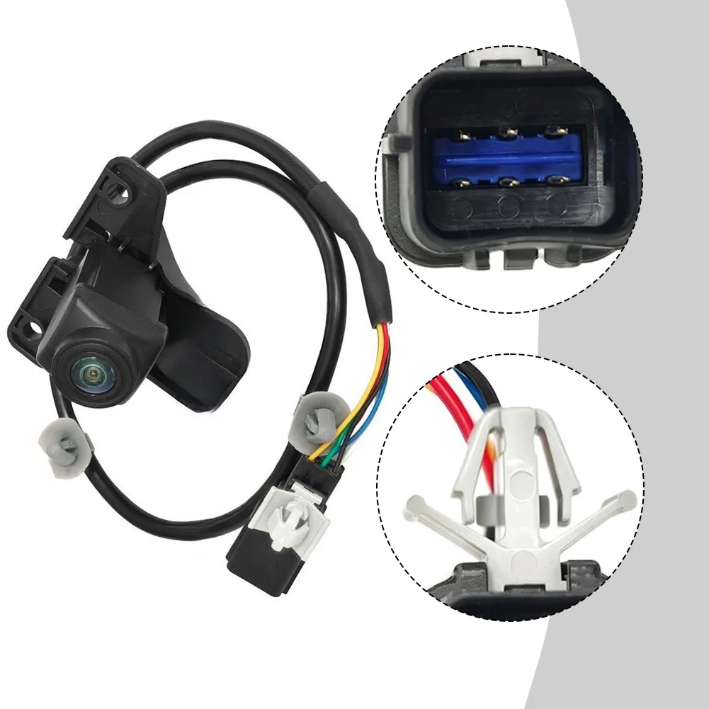 Rear View Camera Front Grille Camera For Parking Assistance High Strength Abs Direct Replacement Easy Installation