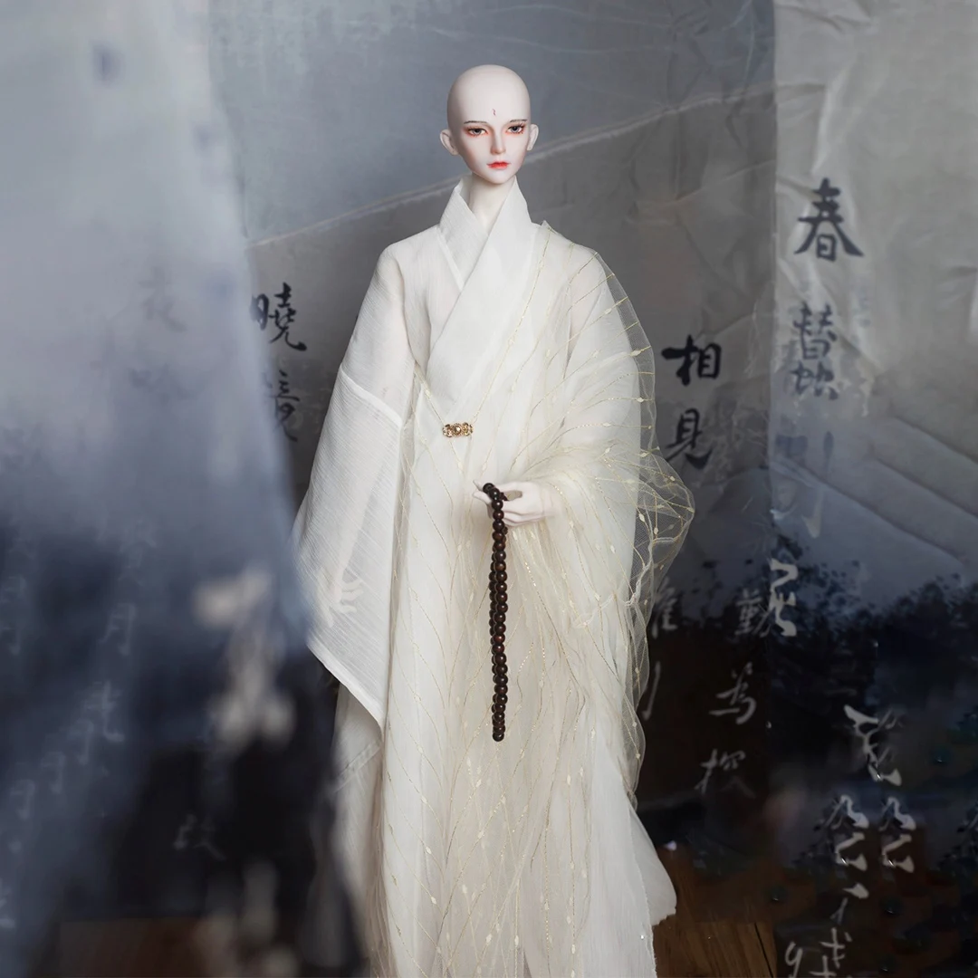 1/4 1/3 Ancient Costume BJD Clothes Chinese Hanfu Monk Robe Outfit for BJD/SD SD13 Girl SSDF ID75 Uncle Doll Accessories C2349