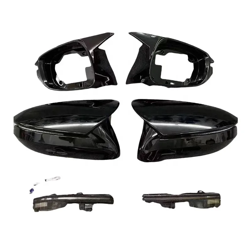 

Высококачественная крышка зеркала заднего вида LHD D для IS ES LS, глянцевое черное боковое зеркало с поворотом