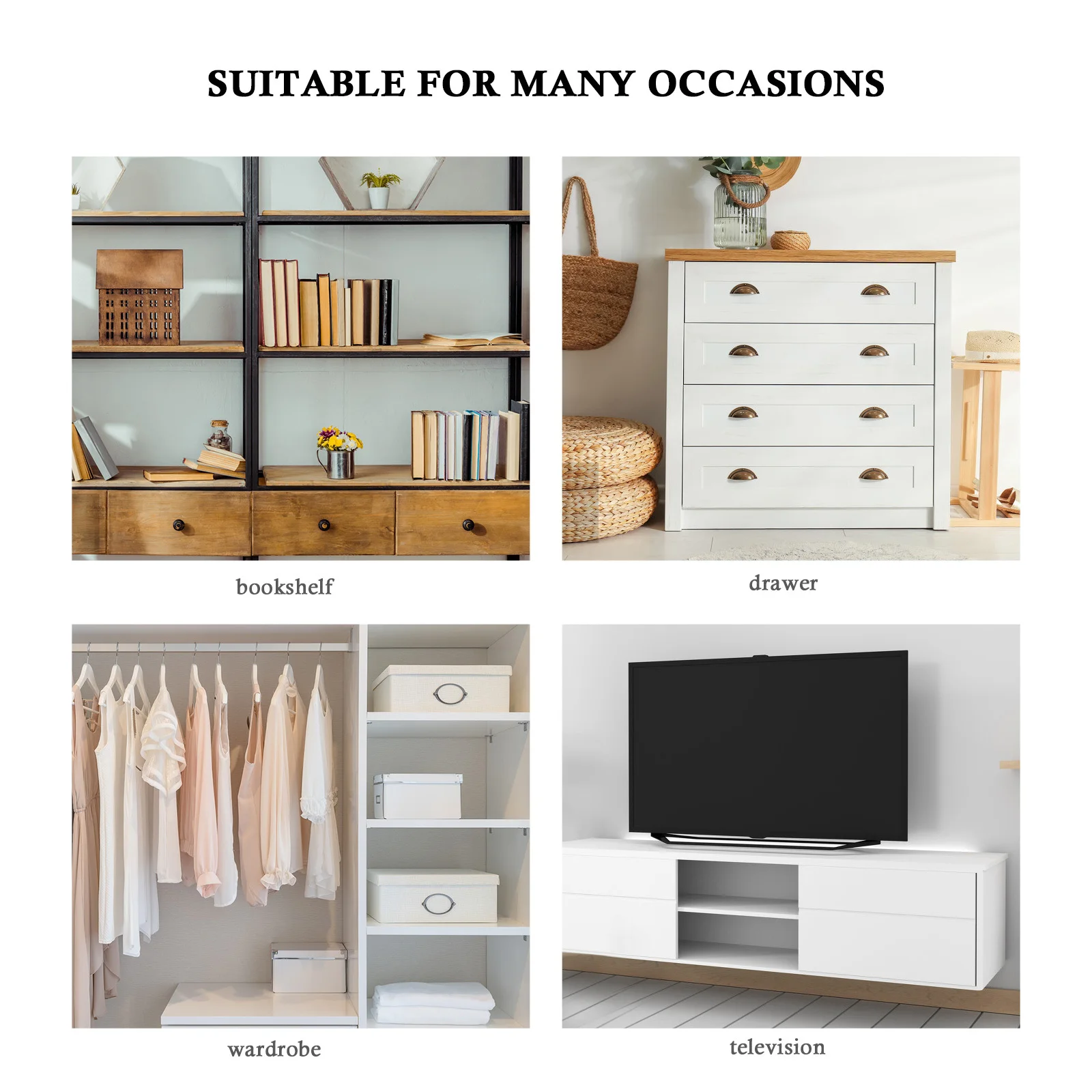 

2pcs Adjustable Furniture Anti-Tip Straps Heavy Duty For Bookshelf Child Protection Safety Kit Anti Tip Strap Child