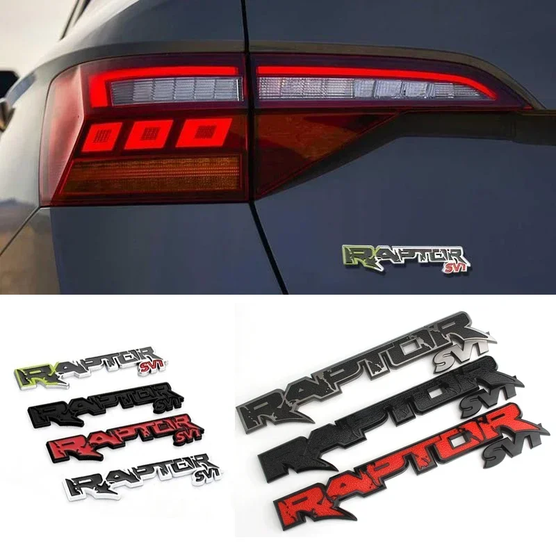 Наклейка с эмблемой багажника автомобиля для Ford RAPTOR SVT Ecosport GT Transit Taurus Fiesta Focus Mondeo Kuga Ranger Mustang