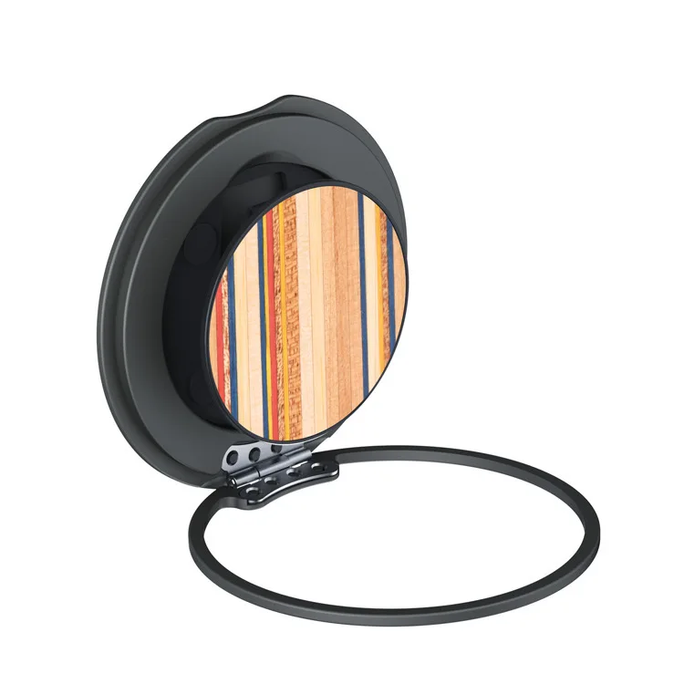 

Magnetic mobile phone ring holder, 360 ° rotating metal buckle holder, portable folding ultra-thin