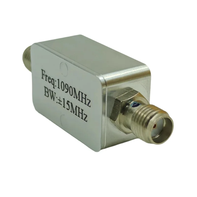 Filtro passa-banda de filtro RF 1090Mhz com carcaça blindada Filtro passa-baixo para sistemas de radar de comunicações sem fio