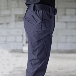 M-5XL męskie jesienno-wiosenne jesienne elastyczne Camping Trekking spodnie myśliwskie kolarstwo na świeżym powietrzu spodnie Cargo taktyczne