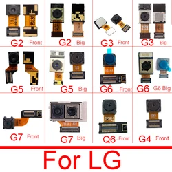 Front & Rear Main Camera Flex Cable For LG G2 G3 G4 G5 G6 G7 Q6 Back Camera Small Facing Camera Flex Ribbon Replacement Parts