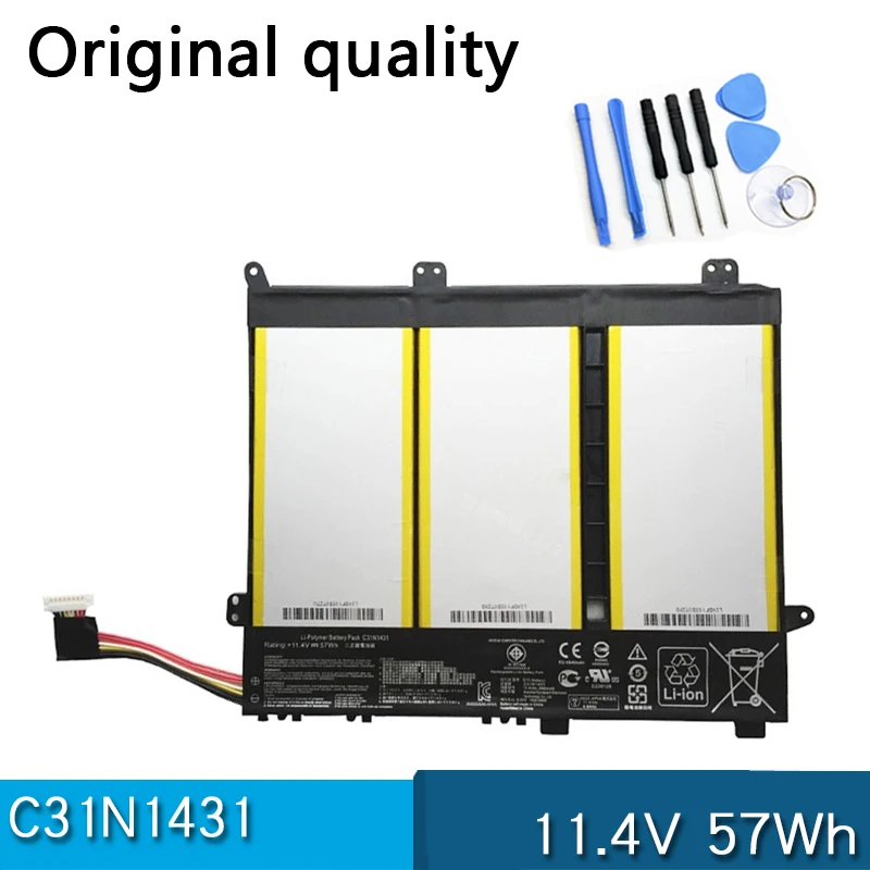 Новый аккумулятор C31N1431 11,4 в 57Wh для ASUS EeeBook R416SA L403SA E403SA-WX0002H FA087T VivoBook L403NA FA003T GA021TS R416NA
