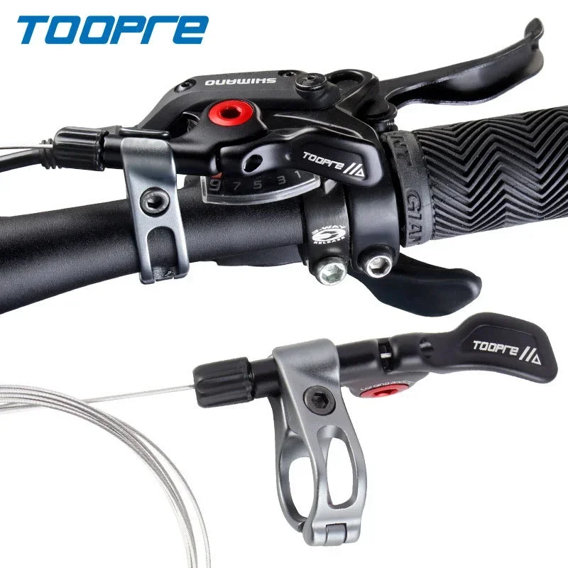 TOOPRE Mountain Bike Telescopic Seat Post Remote Lockout EIEIO Aluminium Alloy Wire Controller Bicycle Parts view 2