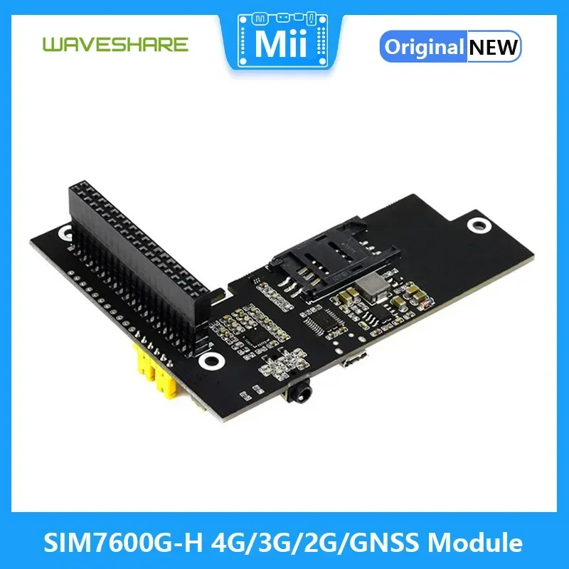 

Jetson Nano SIM7600G-H 4G / 3G / 2G / GNSS Module Waveshare LTE CAT4, Global Applicable