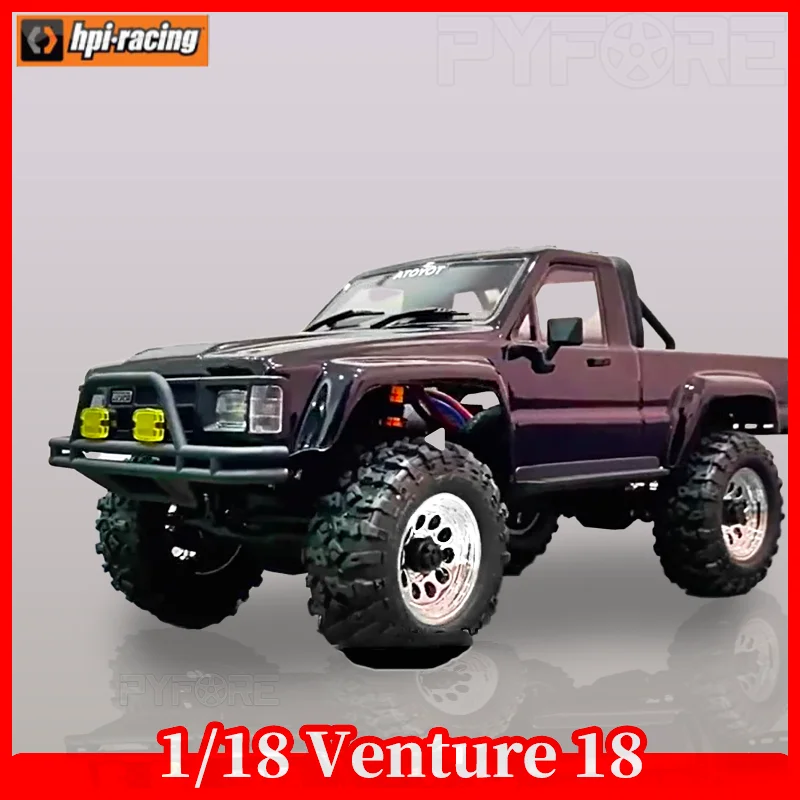 

HPI Venture 18 Brushed Climbing Car 1/18 1985 Hilux SR5 RC Remote Control Model Car Adult Children's Toy
