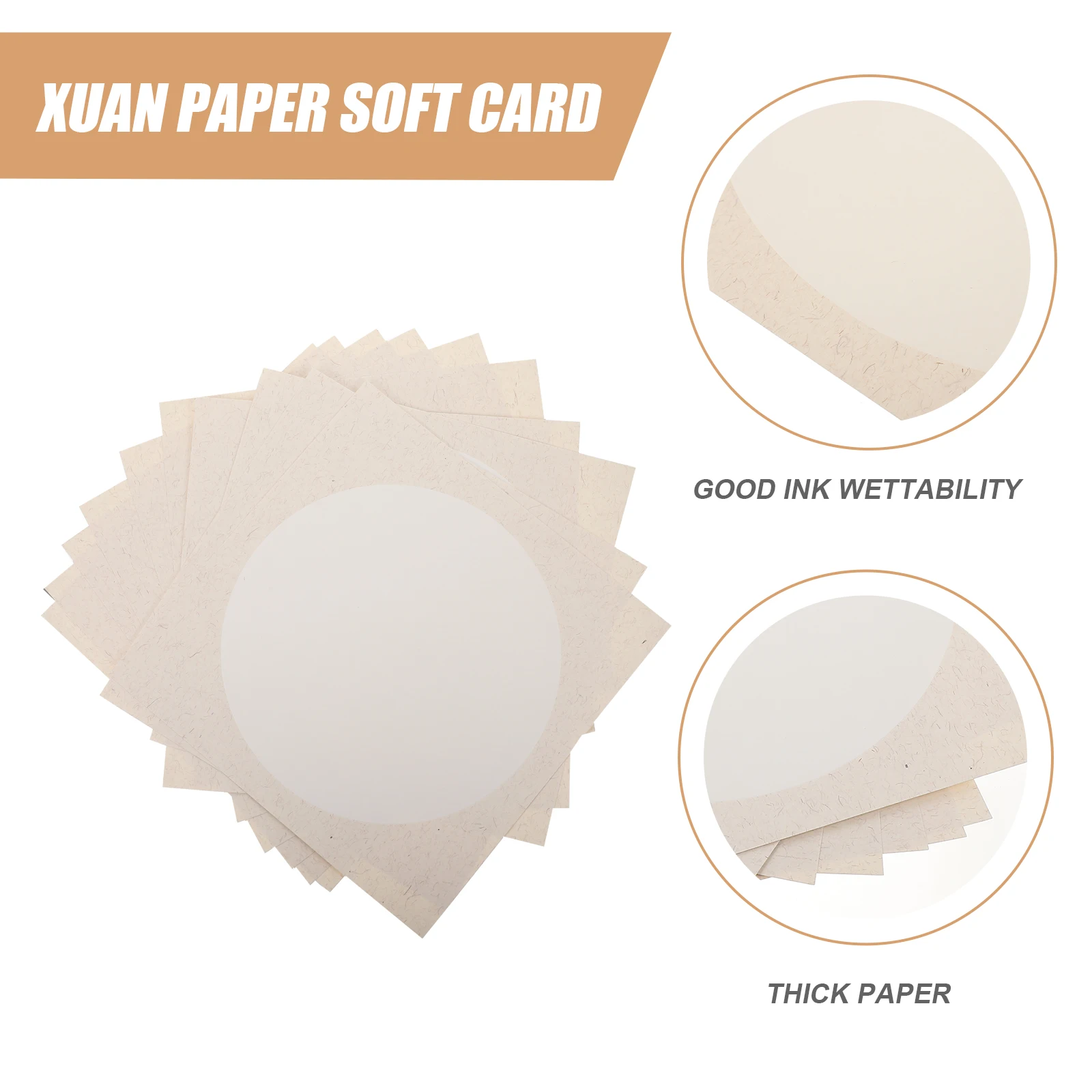 

10 Sheets Xuan Paper Calligraphy Practicing Blank Rice Chinese Art Painting Professional Writing Sumi Painting Paper