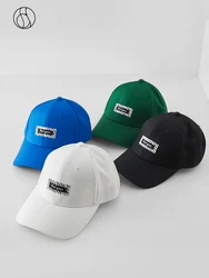 DUSHU Embroidered Letters Versatile Baseball Cap Autumn 2023 New Outgoing Fashion Wear Multi Color Hat