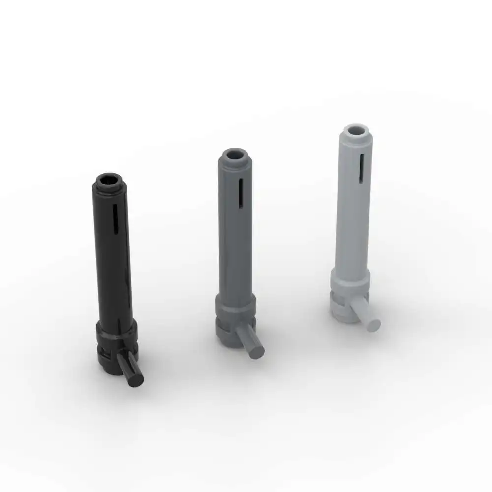 MOC 10個入り 87617 1x5 1/2 バーハンドル付き 積み重ね可能 交換可能 ブロック シリンダー 積み木 おもちゃ 大人 男の子 ホリデーギフト