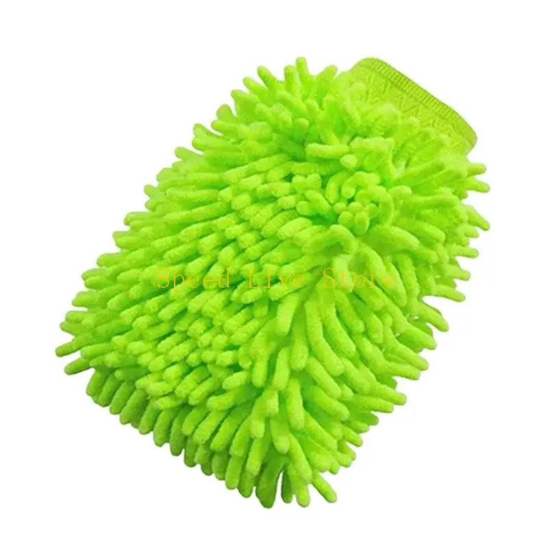 547C Premium Chenilles Auto Wash Gloves Gentle On Paintwork Reusable Design For Vehicle Interior Exterior Care