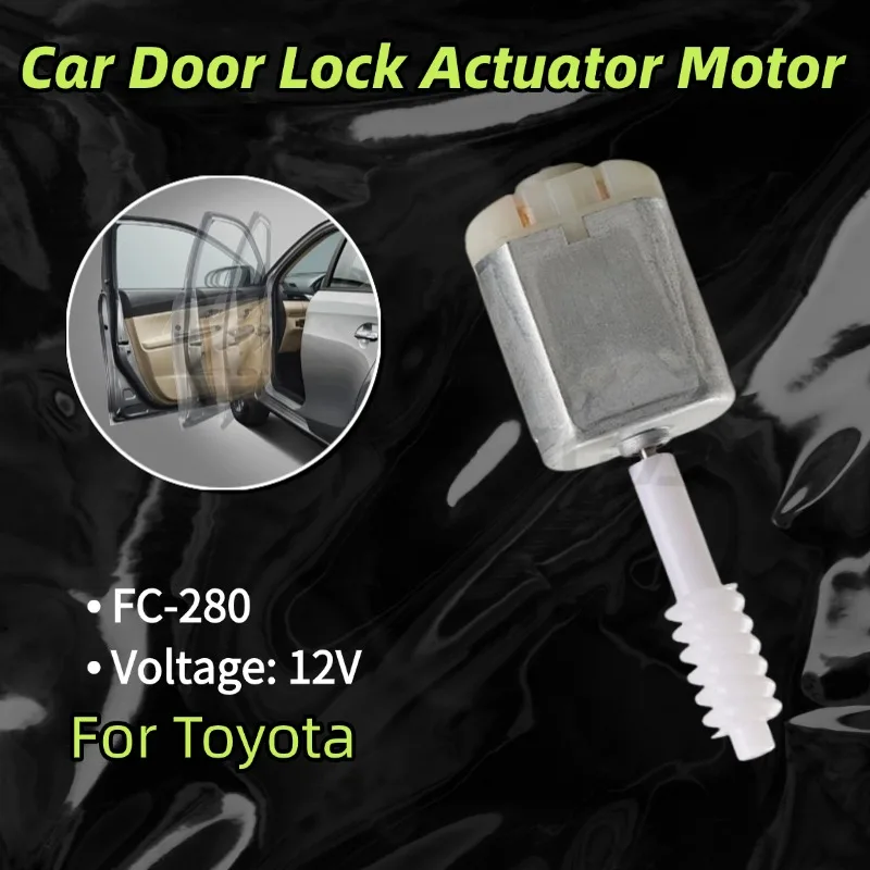 

AZGIANT Quiet Operation Car Central Control Motor for 2002-2003 Toyota Avensis Door Lock Actuator FC-280 High-Speed DC 12V