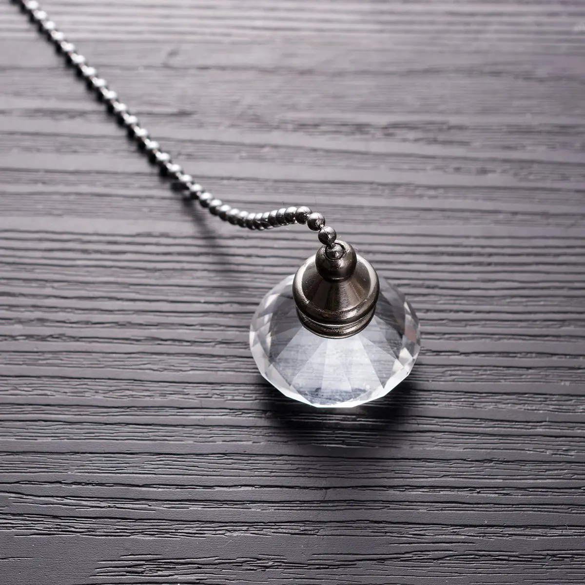 

Classy-2 Pcs Crystal Pull Chains Ceiling Fan Chain Extension Fan Pull Chain Pendant 50Cm Ceiling Fan Chain Extender Ornament