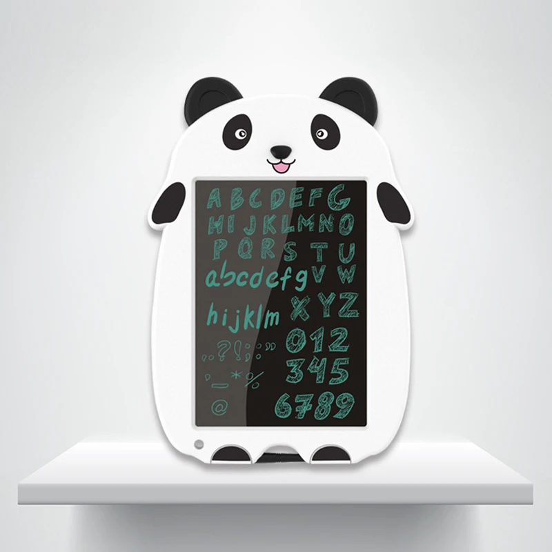 Creative 9Inch Cartoon Panda Lcd Electronic Writing Board Funny Children's LCD Graffiti Drawing Board Kids Holiday Birthday Gift