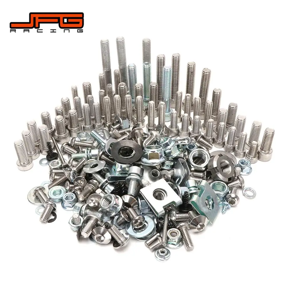 Motorcycles Whole Body Screw Sets Fairing Fender Screw Bolt Kit Iron For Surron Light Bee S X Electric Bike E-bike Accessories