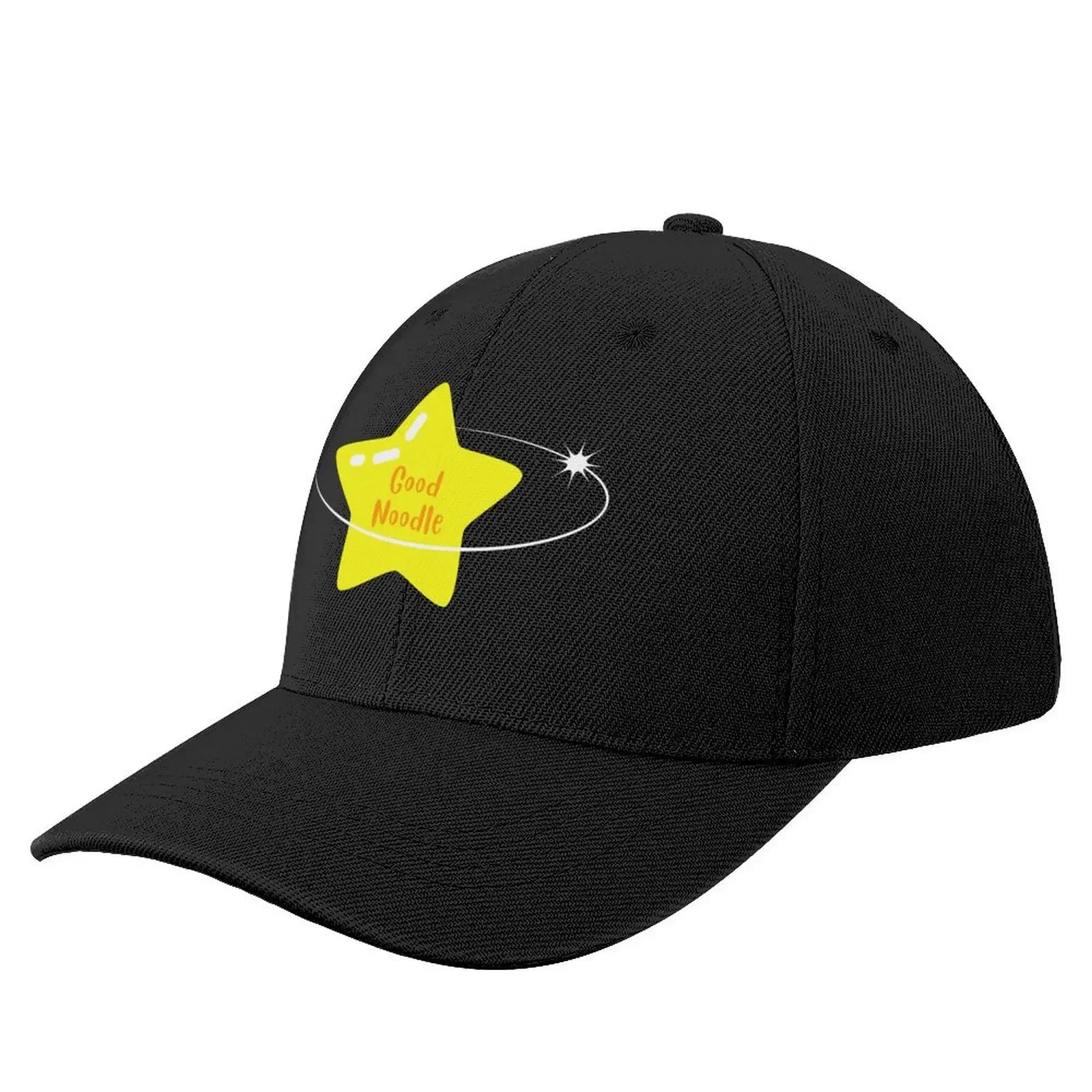 1 Big Good Noodle Award Star Yellow Classic T-Shirt Baseball Cap Military Cap Man Beach derby hat Kids Hat Girl Men's