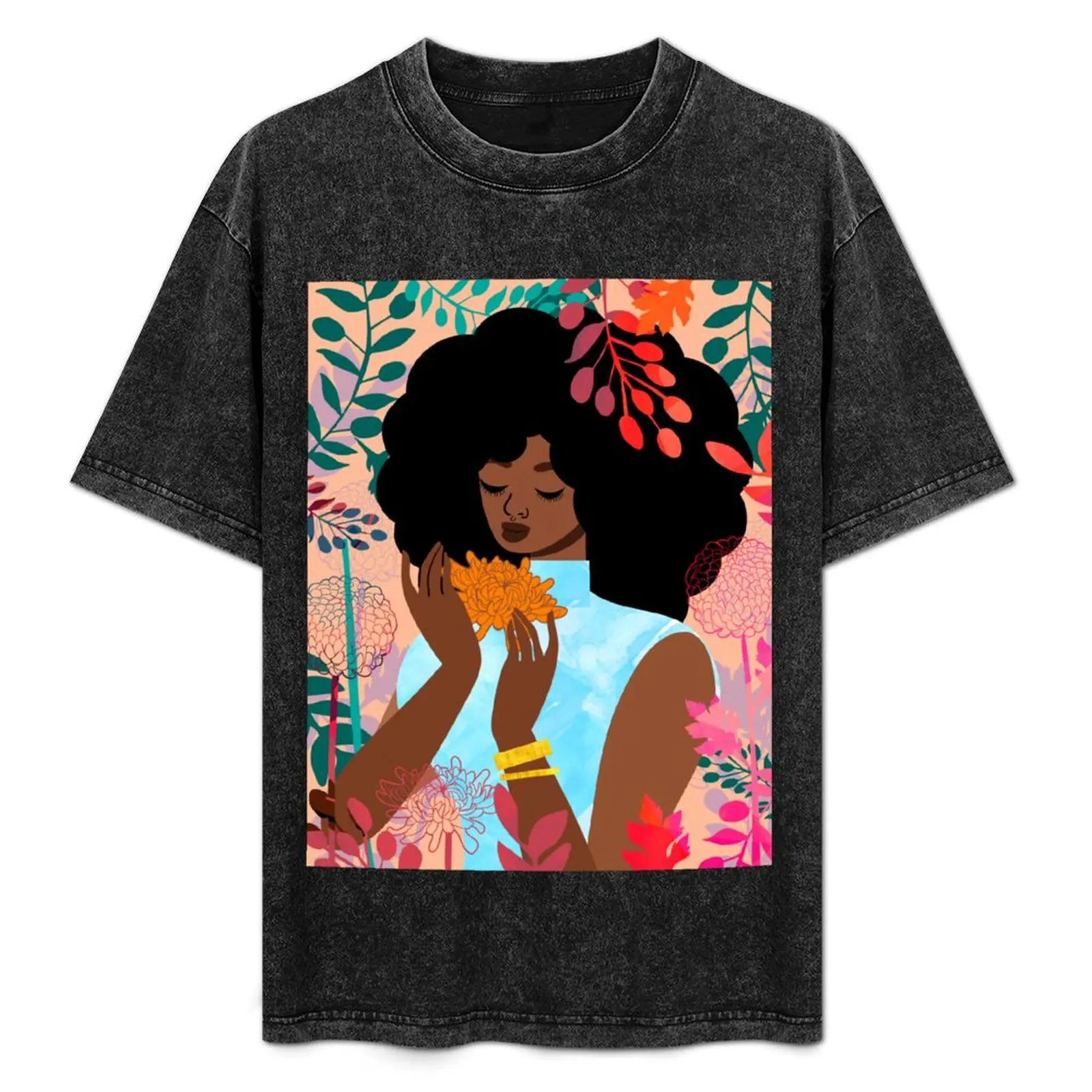 

Chrysanthemums in November T-Shirt Street Style Casual Tee Shirt
