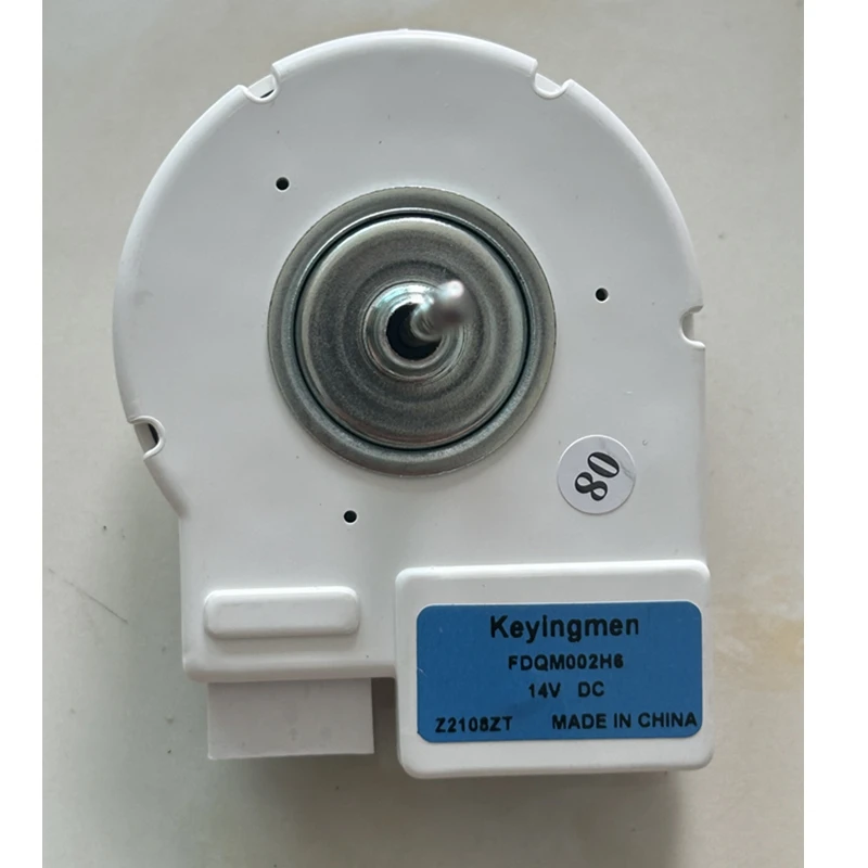 

FDQM002H6 is suitable for Samsung refrigerator fan motor, refrigeration cooling fan, DC motor, DC14V