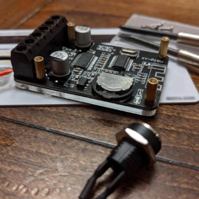 أفضل العروض 20 واط ستيريو بلوتوث مكبر كهربائي مجلس 12 فولت/24 فولت عالية الطاقة الرقمية مكبر كهربائي مجلس XY-P15W بدون قذيفة