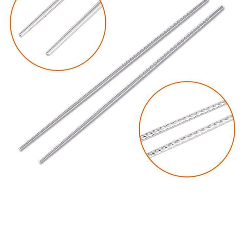 1 Pair Cooking Chopsticks Stainless Steel Chopsticks Extra Long Frying Chopsticks Hot Pot Long Chopsticks Dishwasher Safe 38cm