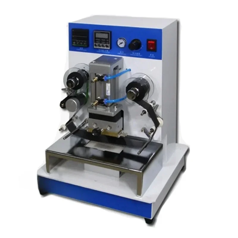Pneumatic bronzing machine, pneumatic bronzing machine coding machine