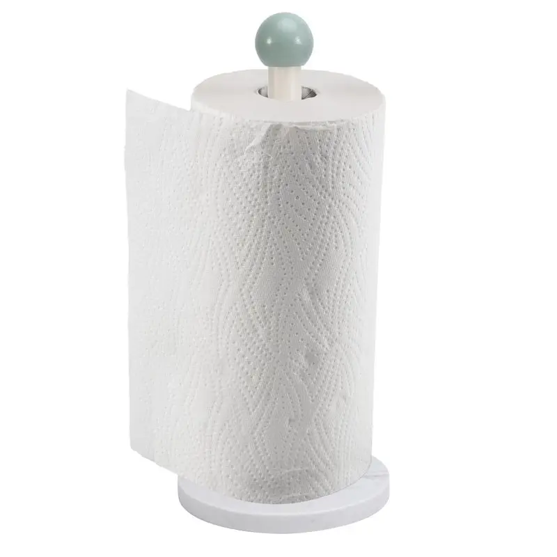 

【24H SALE】Paper Towel Holder Kitchen Organizer Paper Towel Holder With Heavy Duty Base Non-Slip Kitchen & Bathroom Organizer