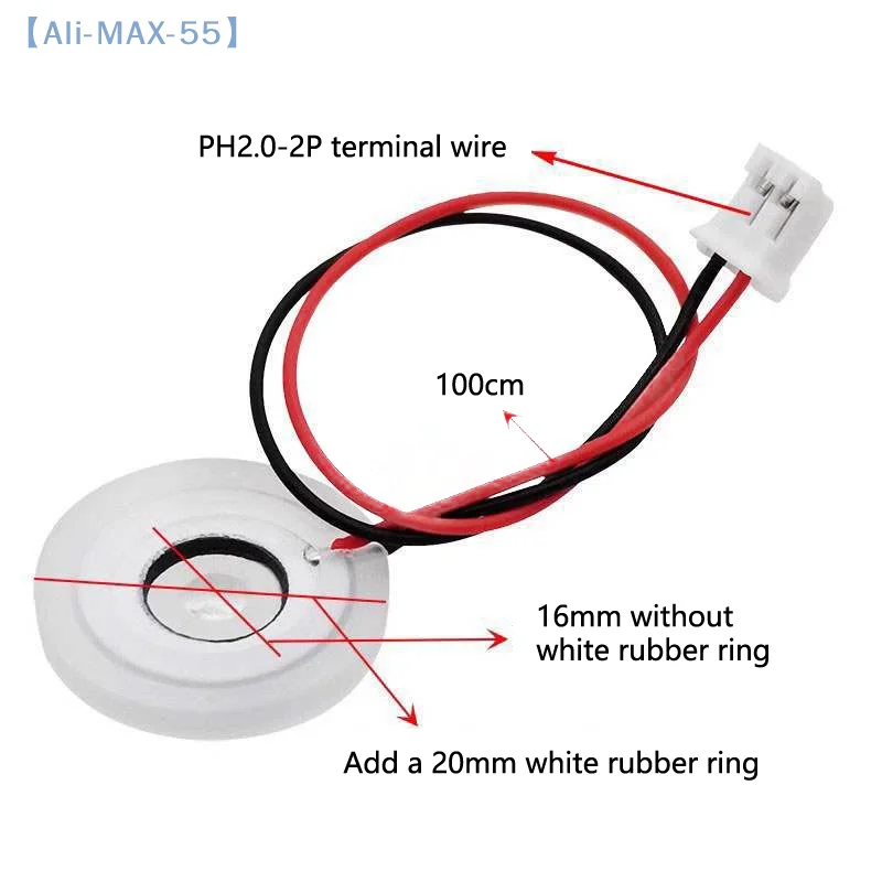【MAX-55】وحدة ترطيب USB لوحة تحكم رذاذ مزدوجة الانحلال لتقوم بها بنفسك وحدة واجهة البخاخات بالموجات فوق الصوتية من النوع C #6