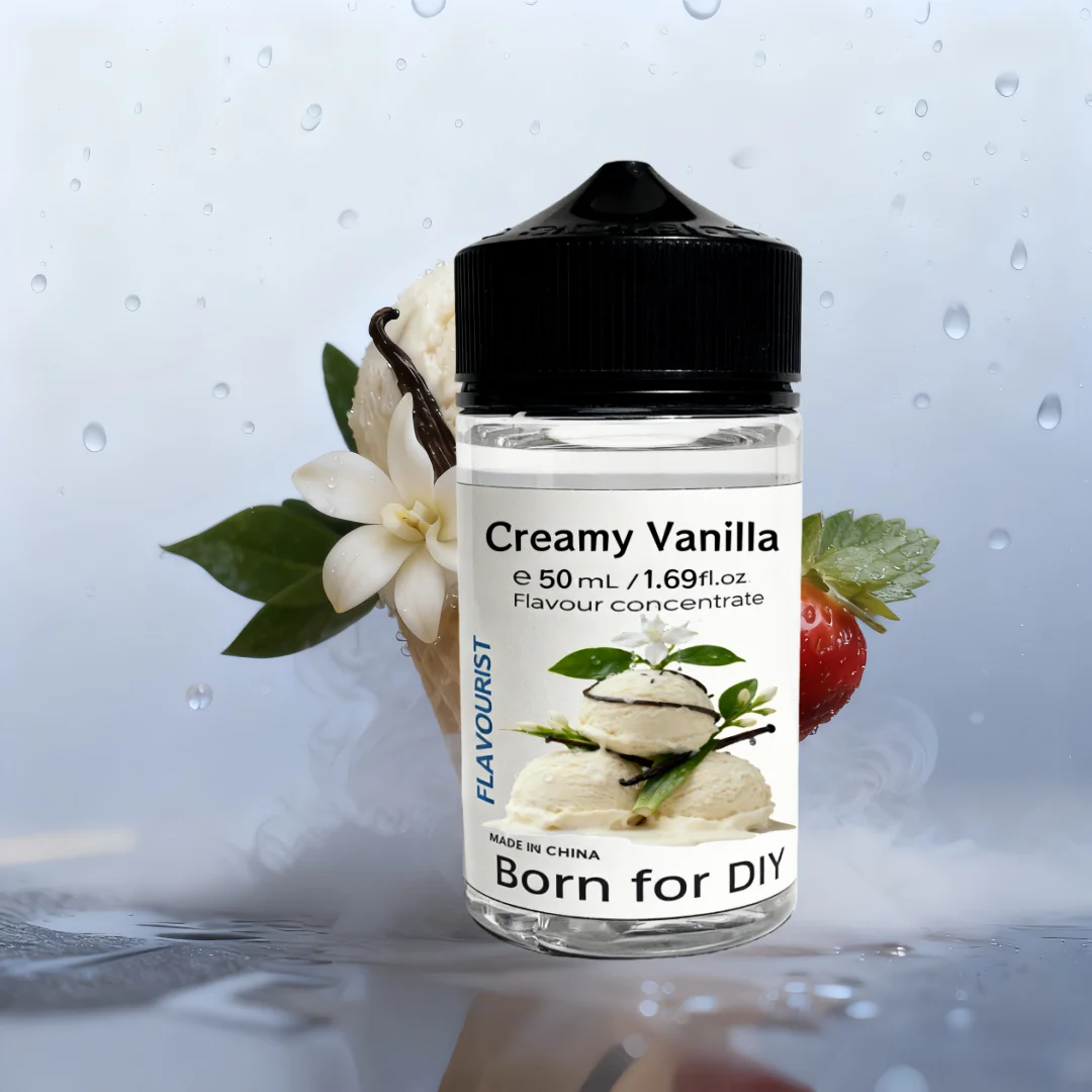 Flavourist Creamy Vanilla Aroma Flavoring Water Solubility E Flavors Concentrate For Wape Diy Best view 2