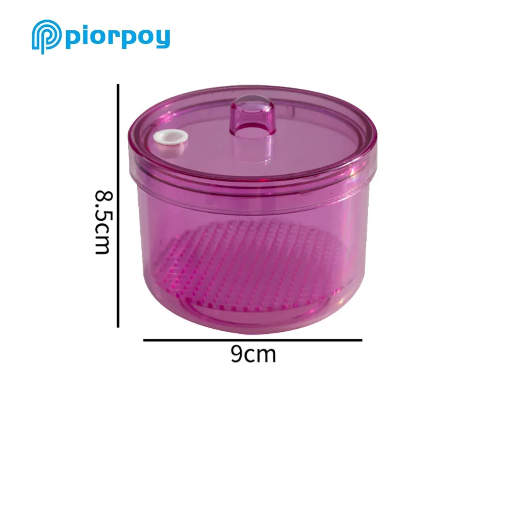 PIORPOY Dental Tools Dental Disinfection Box Burs Block Drills Sterilization Box Heat-Resistant Net Basket Clean Immersion Case