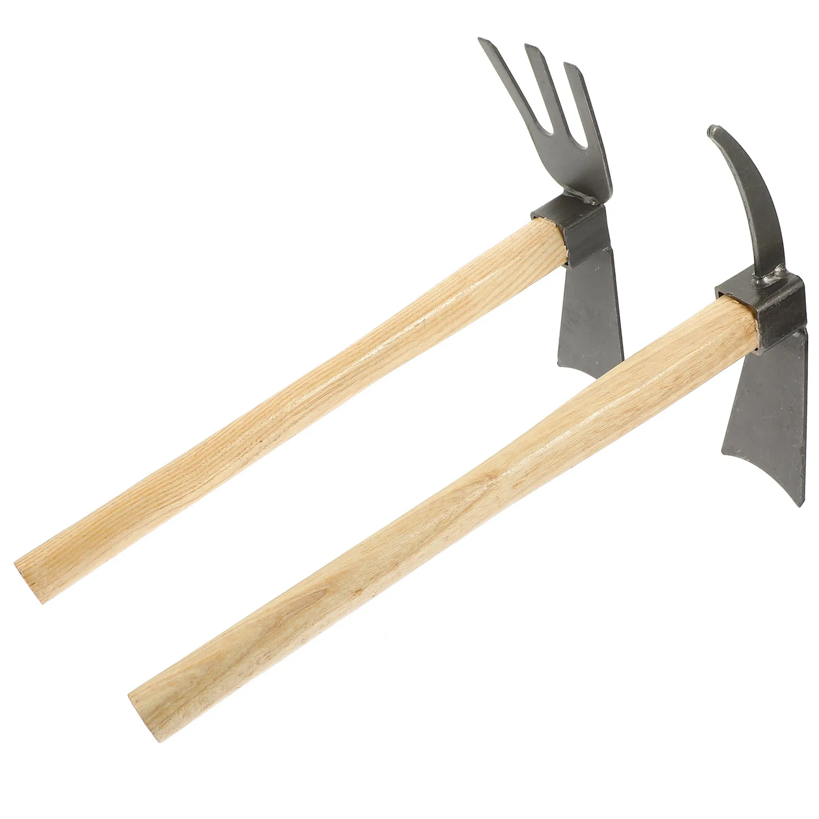 2 قطعة المنغنيز الصلب قوي حديقة مجرفة متعددة الوظائف زراعة حفر تخفيف التربة بونساي زرع أداة #5