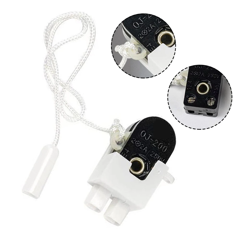 Zugschnur Schalter Öffnen Single Pull Control Schalter Wand Led Lampe Licht Kabel Ein-aus Für Schlafzimmer Badezimmer Kabel Stecker elektrische