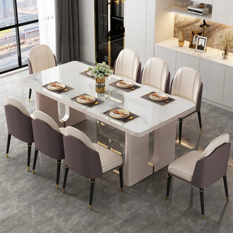 

Extending Restaurant Dining Table Corner Chairs Bistro Space Saving Nordic Dining Table Modern Mesas De Jantar Trendy Furniture