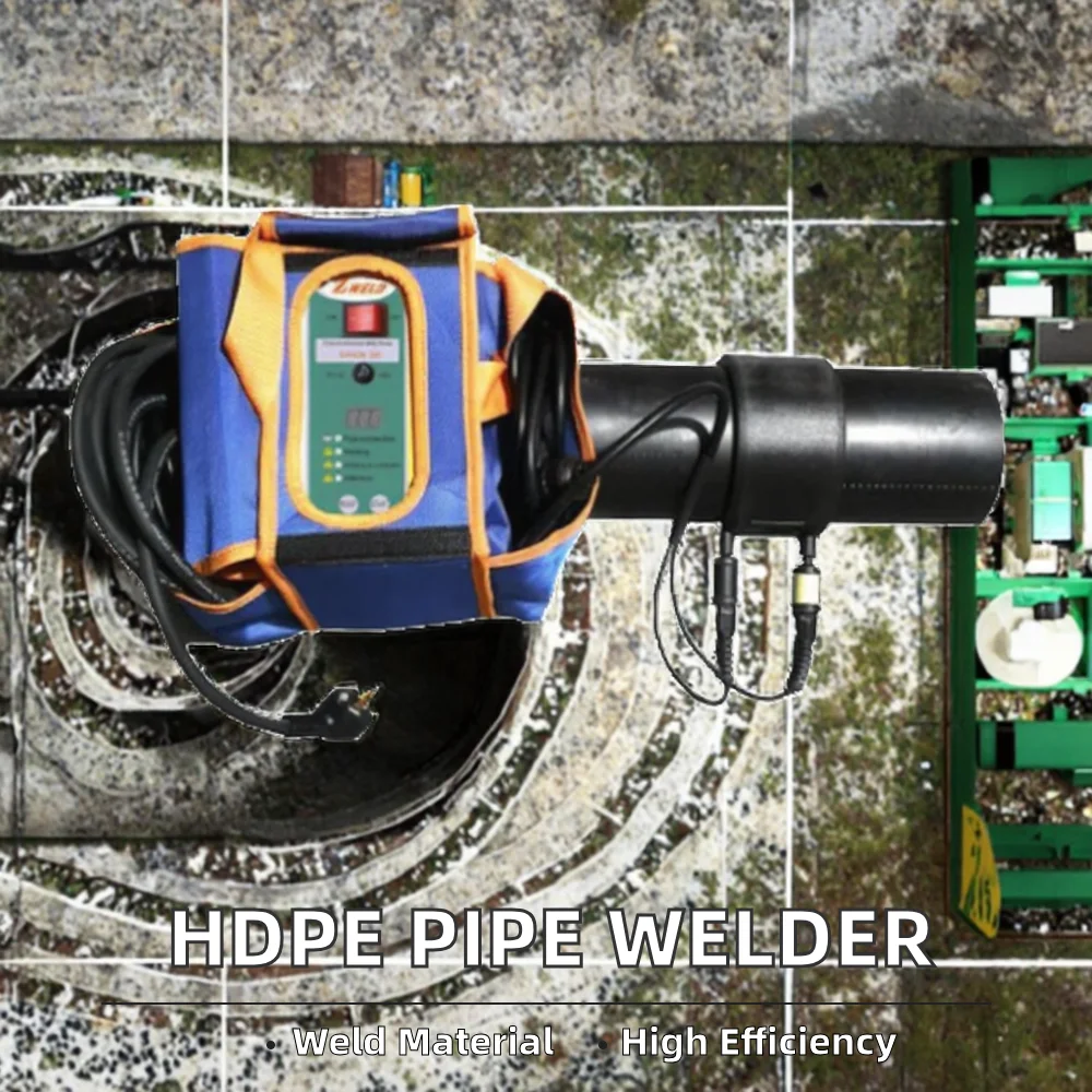 TLF سيفون -160 آلة لحام البلاستك الانصهار الكهربائي حالة جديدة 220 فولت سيفون أنابيب الصرف #3