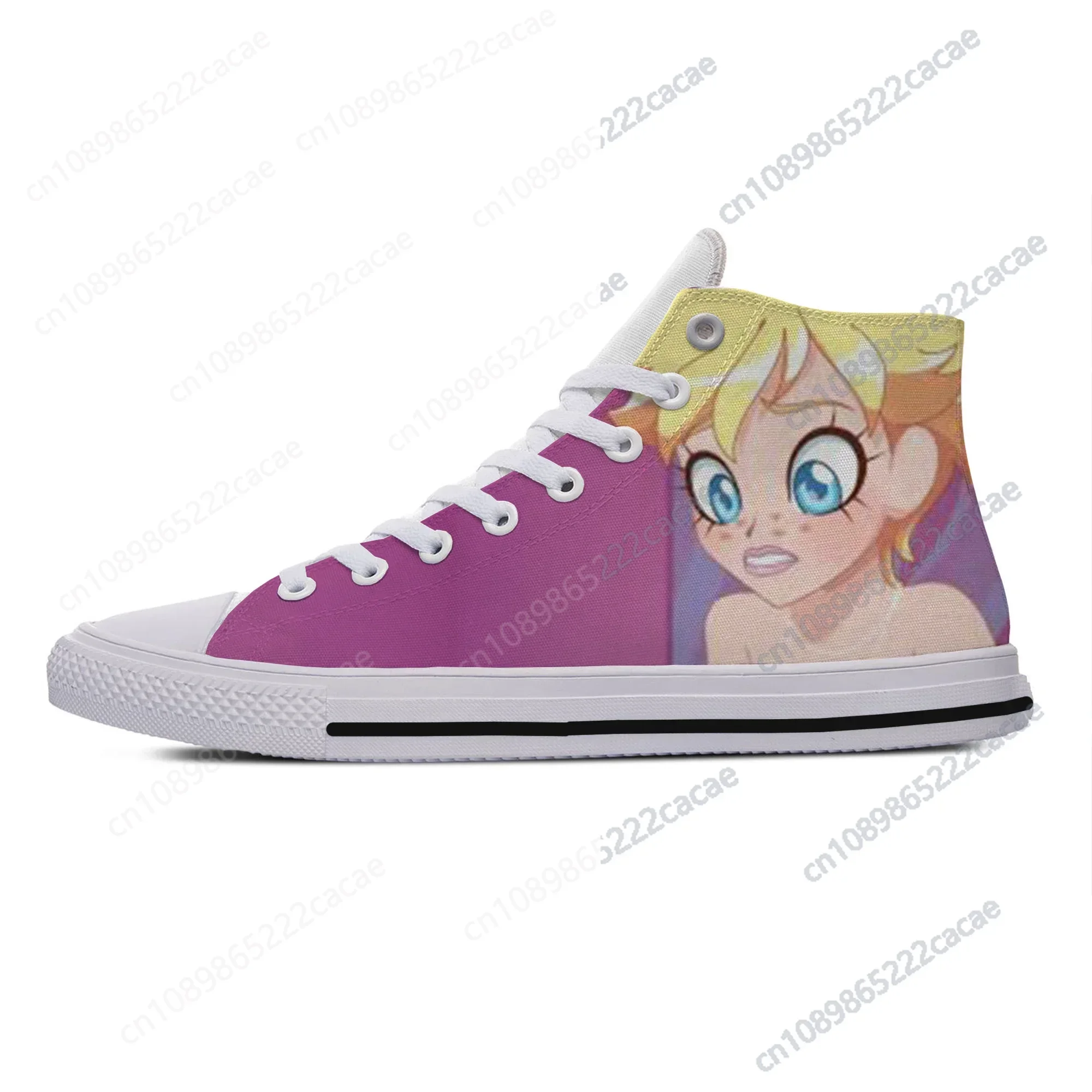 

Hot Cool Fashion New Summer Sneakers Handiness Casual Shoes Cartoon Funny Men Women LoliRock Lightweight High Top Board Shoes