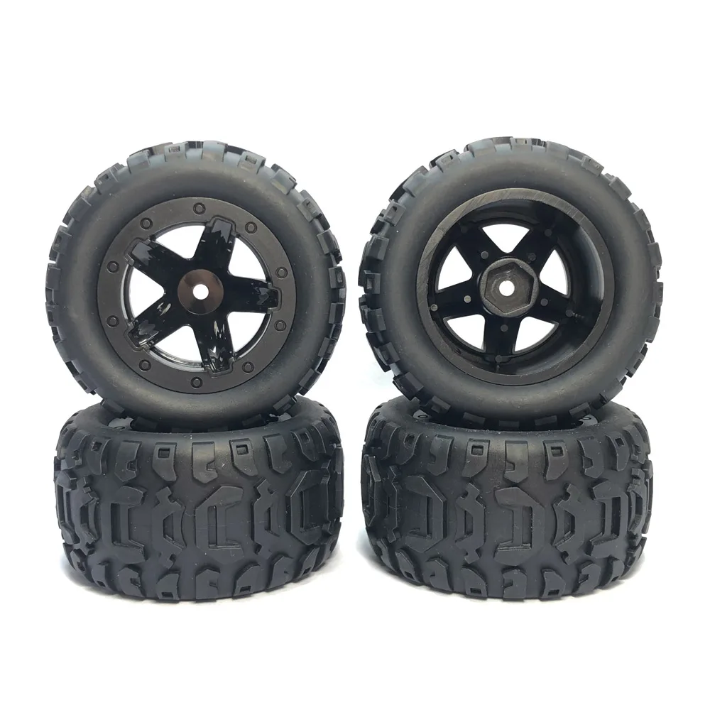 Upgrade Tires Parts P6971 Assembly for Remo Hobby 1/16 Smax 1621 1625 1631 1635 1651 1655 Vehicle Models RC Car