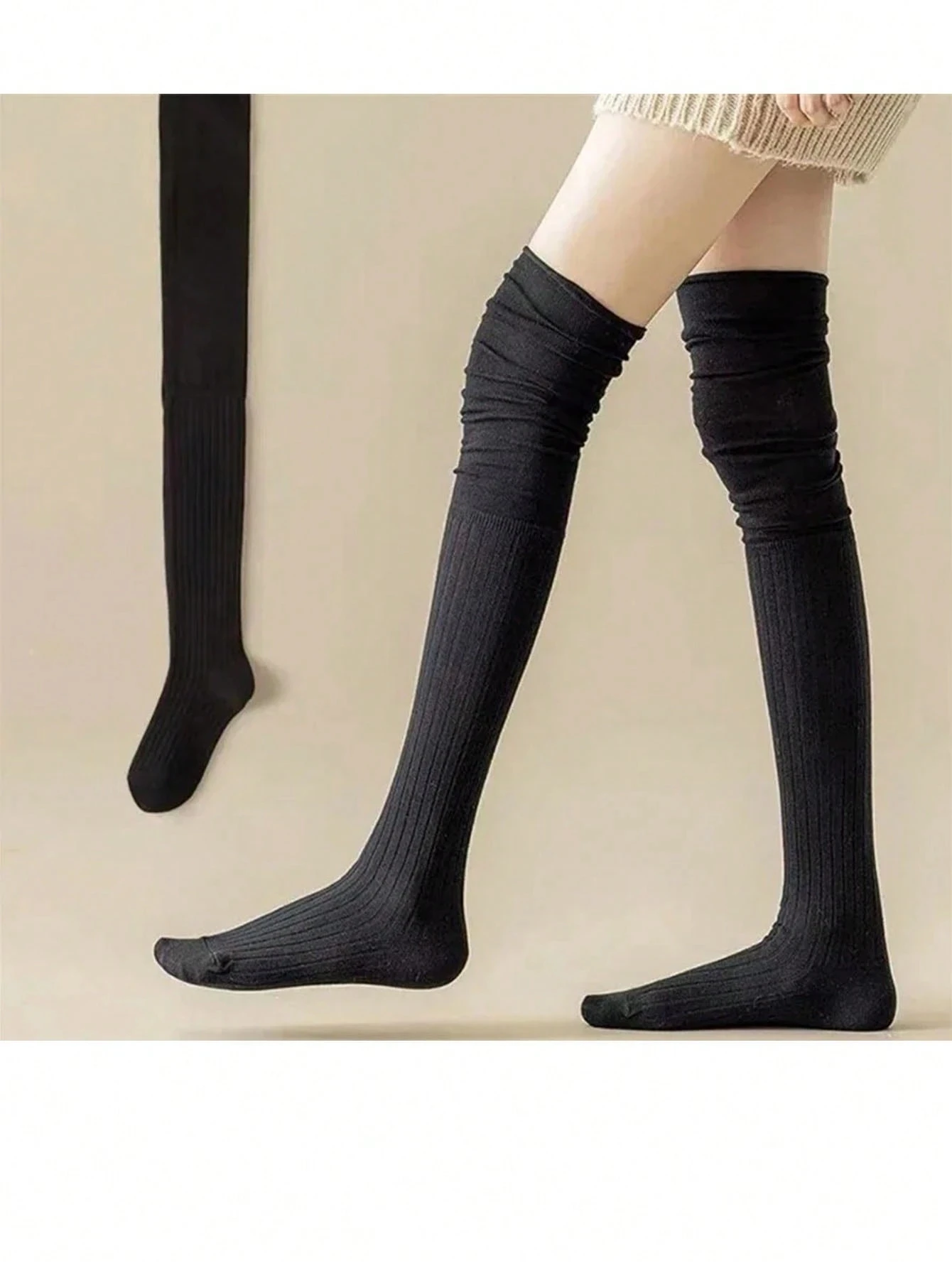 1/4 Pairs مطوي منتصف طول الجوارب النسائية موضة لوليتا فقاعة الجوارب الراحة غير بيلينغ الخريف تنوعا فتاة الفيل الجوارب #2