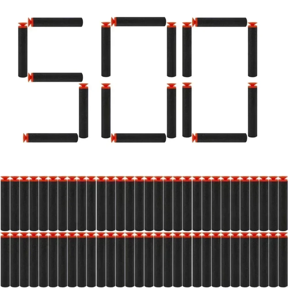 أسود مصاصة رئيس ullets 7.2 سنتيمتر ل N-سترايك النخبة سلسلة lasters رغوة EV عبوة السهام الاطفال لعبة البنادق ccessories #3