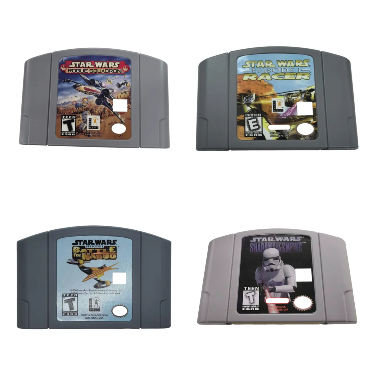 N64 USA (NTSC) Version 64 Bit Console Video Games Cartridge Star Wars Series Shadows of the Empire Episode Collection Gift Toys