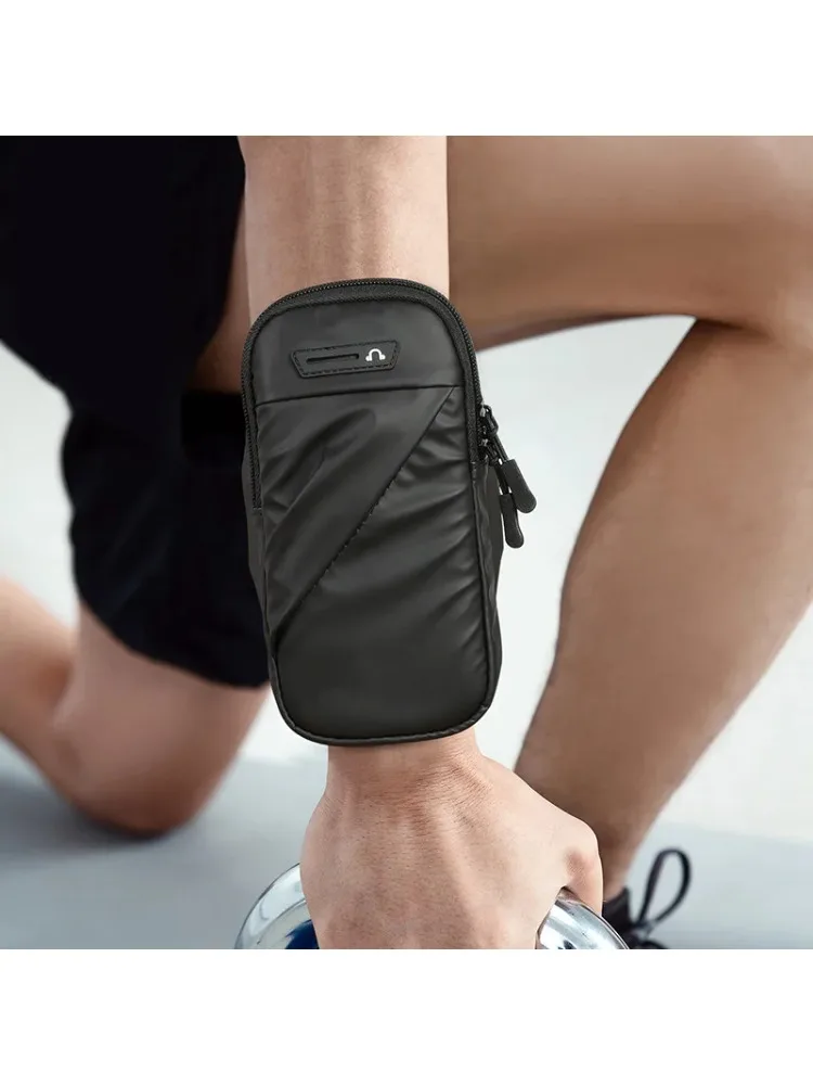 AliExpress UK MOONBIFFY Waterproof Sports Armband Phone Case Gym Fitness Arm Band Outdoor Cycling Running Arm Bag Support Women Men Wristband Wallet